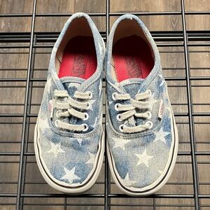 Vans Kids' Denim Star Sneakers